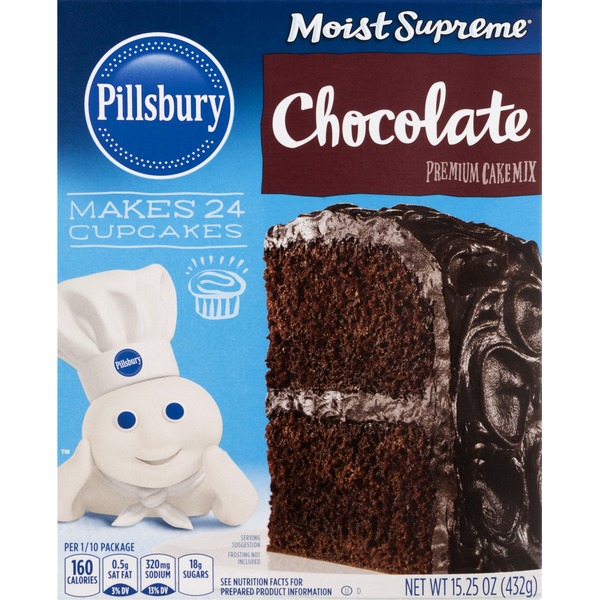 Doughs, Gelatins & Bake Mixes Pillsbury Moist Supreme Cake Mix Chocolate hero