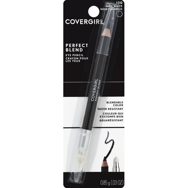 Beauty COVERGIRL Perfect Blend Eyeliner Pencil, Basic Black hero