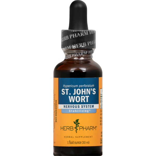 Vitamins & Supplements Herb Pharm Liquid Extract, St. John's Wort, Nervous System hero