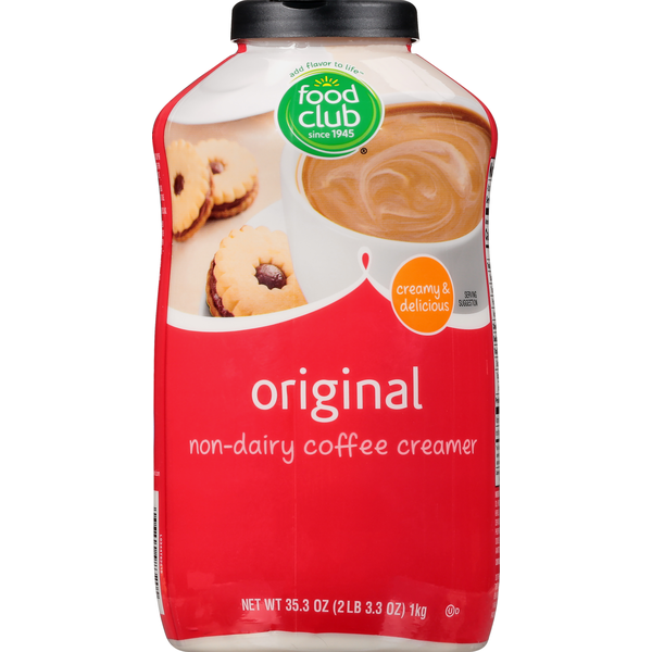 Cream Food Club Coffee Creamer, Non-Dairy, Original hero