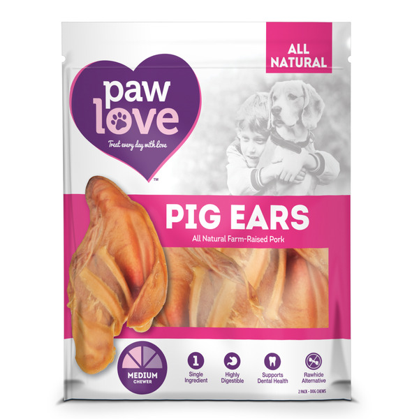 Dog Food & Care PawLove Pig Ears, Dog Chew hero