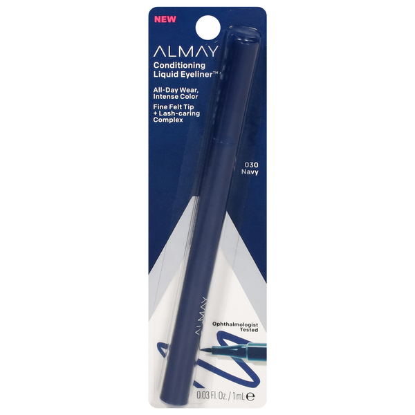 Almay Liquid Eyeliner, Conditioning, Navy 030 hero