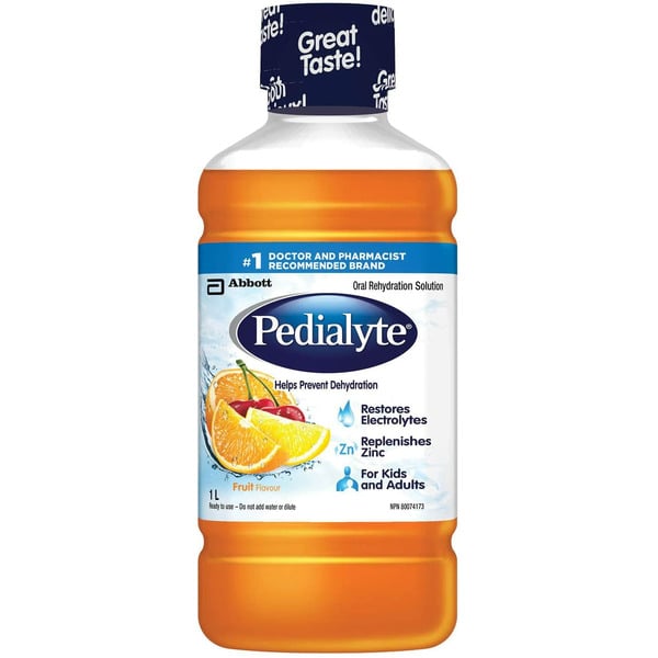 Digestion Pedialyte Electrolyte Solution, Fruit hero