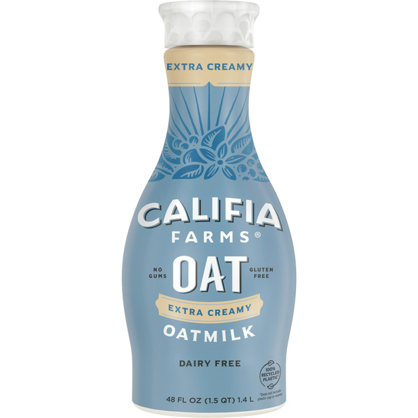 Soy & Lactose-Free Califia Farms Extra Creamy Oat Milk hero