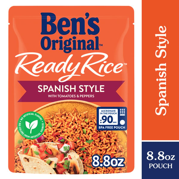 Grains, Rice & Dried Goods Ben's Original Spanish Style Flavored Rice Easy Dinner Side hero