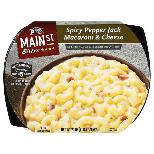 Frozen Appetizers & Sides Reser’s Main St Bistro Macaroni & Cheese, Spicy Pepper Jack hero