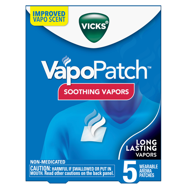 Cough & Cold Medicine Vicks VapoPatch with Soothing Non-medicated Vapors hero