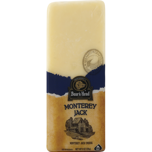 Specialty Cheeses Boar's Head Monterey Jack Cheese hero