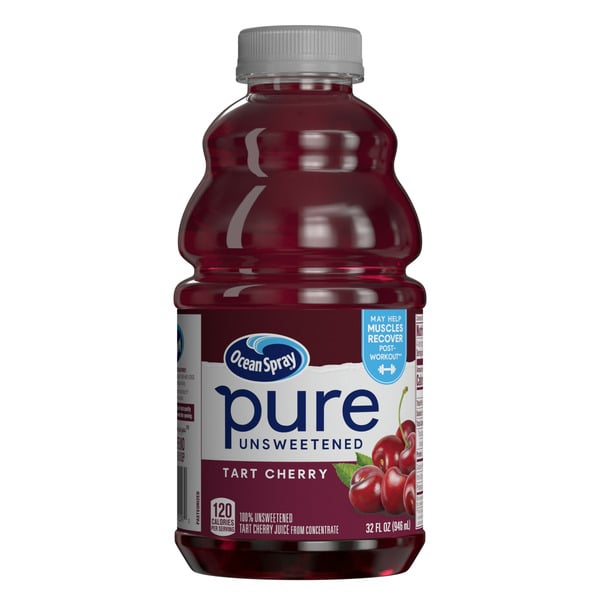 Juice & Nectars Ocean Spray Pure Unsweetened Tart Cherry, 100% Tart Cherry Juice hero