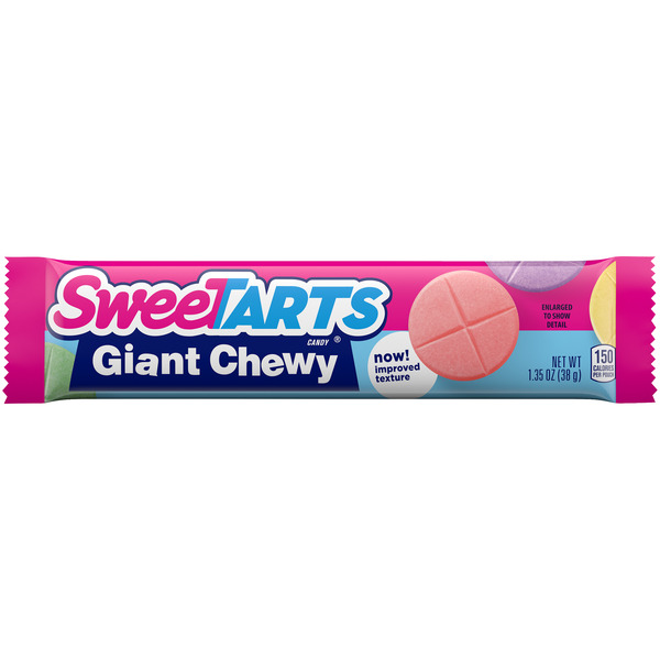 Candy & Chocolate SweeTARTS Candy, Assorted, Chewy, Giant hero