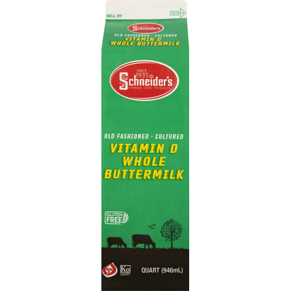 Butter Schneiders Buttermilk, Whole hero