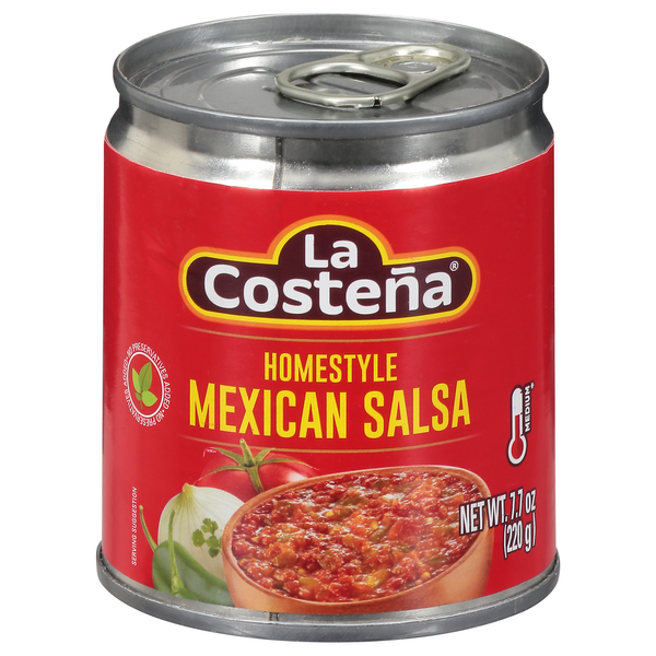 Latino Foods La Costeña Salsa, Mexican, Homestyle, Medium hero