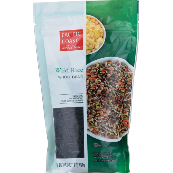 Grains, Rice & Dried Goods PACIFIC COAST selections Wild Rice, Whole Grain hero