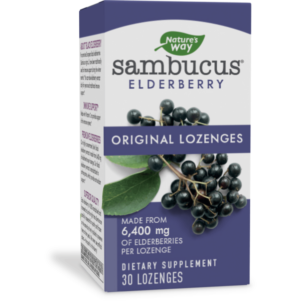 Supplement Combinations Nature's Way Sambucus Original Lozenges hero