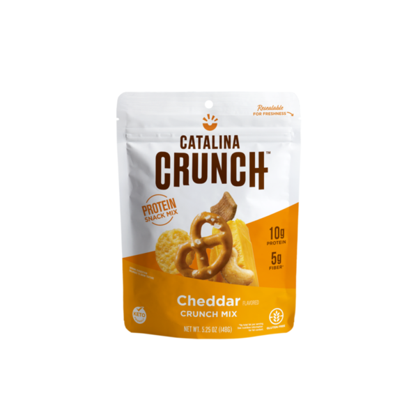 Trail Mix & Snack Mix Catalina Crunch Cheddar Keto Snack Mix hero