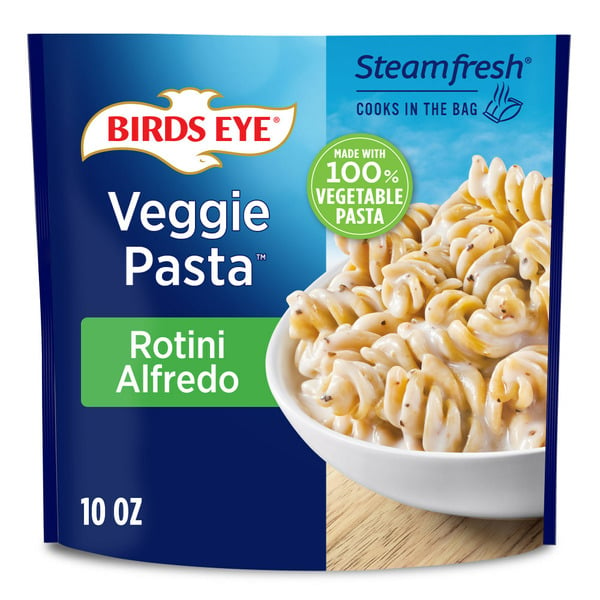 Prepared Meals Birds Eye Veggie Pasta Rotini Alfredo Frozen Side hero