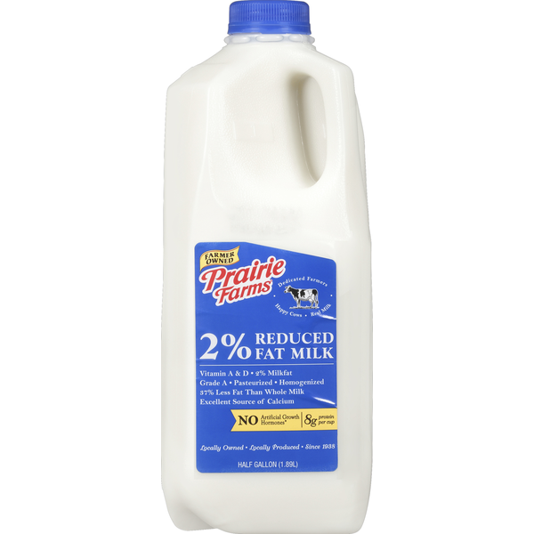 Milk Prairie Farms Milk, 2% Reduced Fat, 2% Milkfat hero