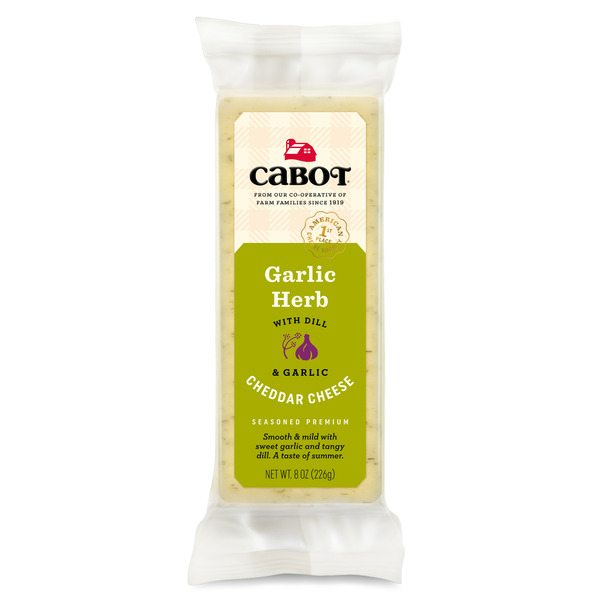 More Household Cabot Garlic & Herb Cheddar Cheese hero