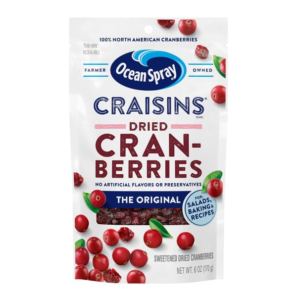Nuts, Seeds & Dried Fruit Craisins Ocean Spray® The Original Craisins® hero