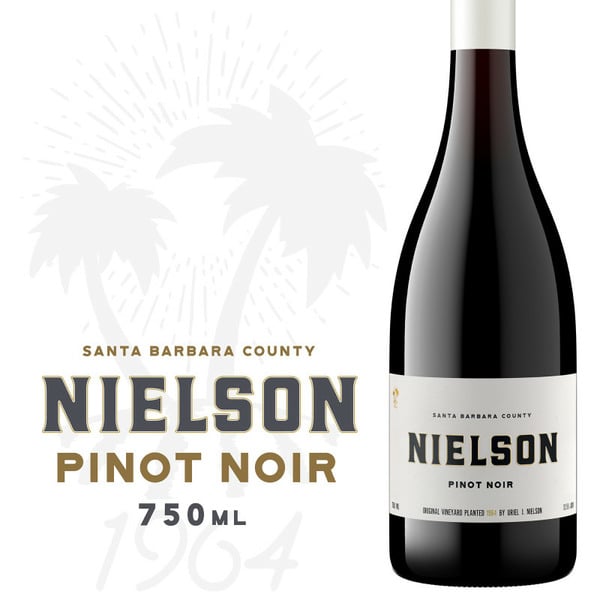 Red Wine Nielson Wines Pinot Noir Santa Barbara County Red Wine hero