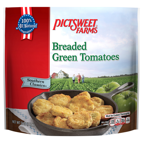 Frozen Appetizers & Sides Pictsweet Farms Green Tomatoes, Breaded hero