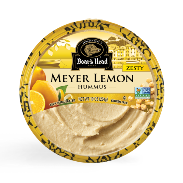 Boar's Head Meyer Lemon Hummus hero