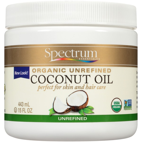 Oils & Vinegars Spectrum Coconut Oil, Organic, Unrefined hero