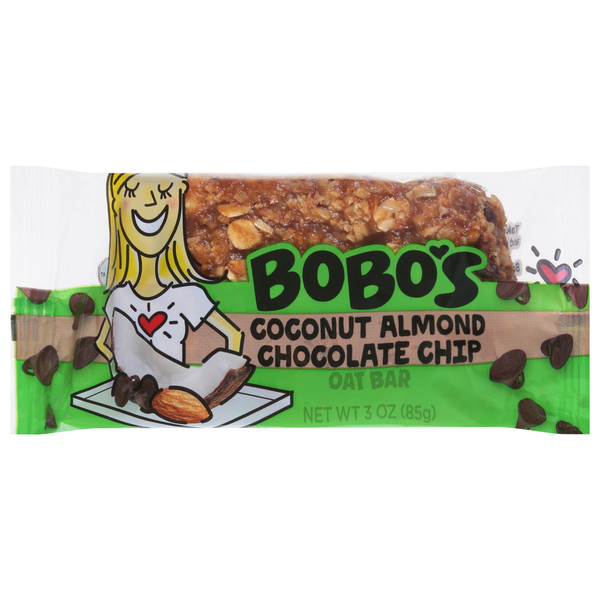 Energy & Granola Bars Bobo's Oat Bar, Coconut Almond Chocolate Chip hero