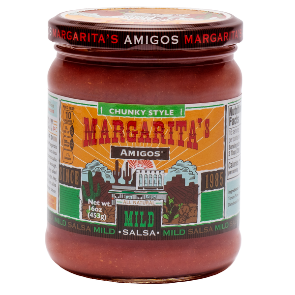 Preserved Dips & Spreads Margarita's Amigos Mild Chunky Style Salsa hero