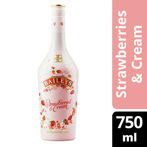 Spirits Baileys Strawberries & Cream Liqueur hero