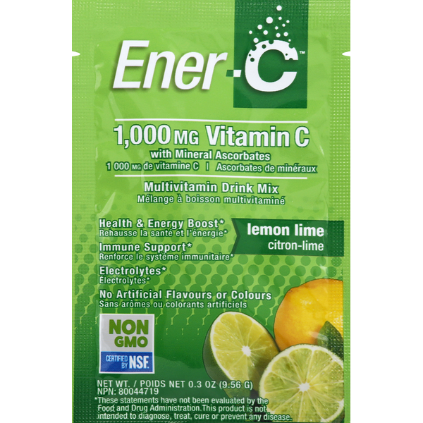 Dietary Supplements EnerC Multivitamin Drink Mix, Lemon Lime hero