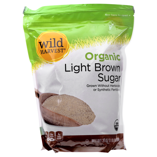 Baking Supplies & Decor Wild Harvest Sugar, Organic, Light Brown hero