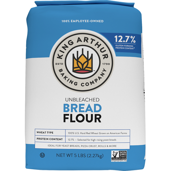 Baking Ingredients King Arthur Baking Company Bread Flour, Unbleached hero