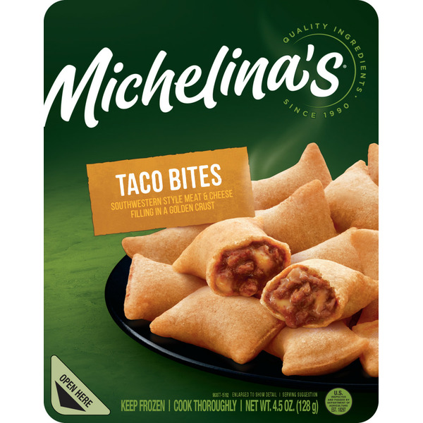 Frozen Appetizers & Sides Michelina's Taco Bites hero