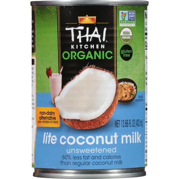 Asian Foods Thai Kitchen Organic Gluten Free Lite Coconut Milk hero