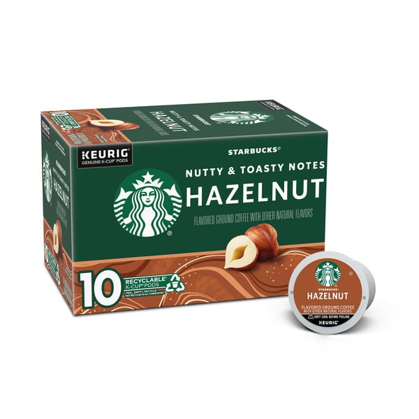 Coffee Starbucks Hazelnut Flavored K-Cup Coffee hero