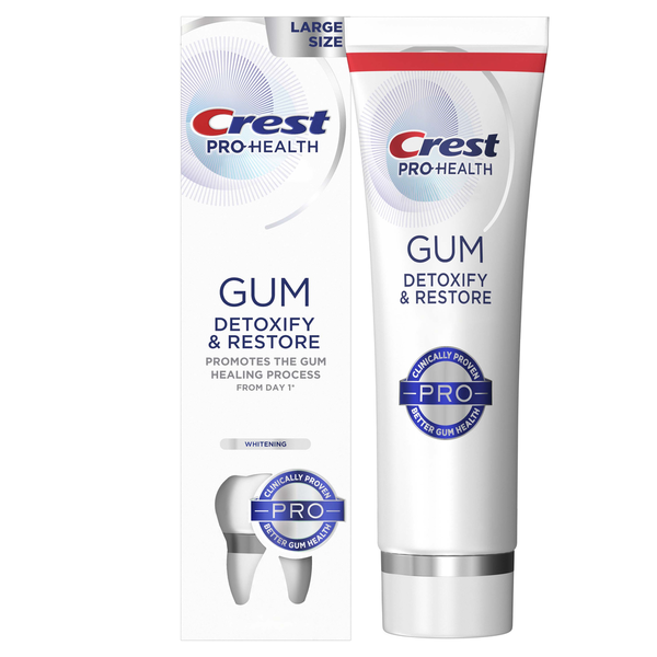 Oral Hygiene Crest Pro-Health Gum Detoxify and Restore Whitening Toothpaste hero