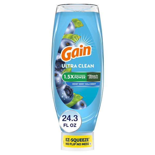 Gain EZ-Squeeze Dishwashing Liquid Dish Soap hero