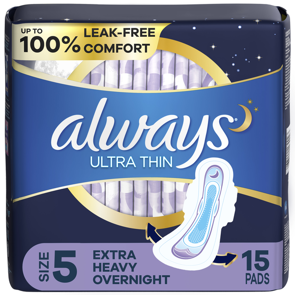 Feminine Care Always Ultra Thin Pads with Flexi-Wings hero