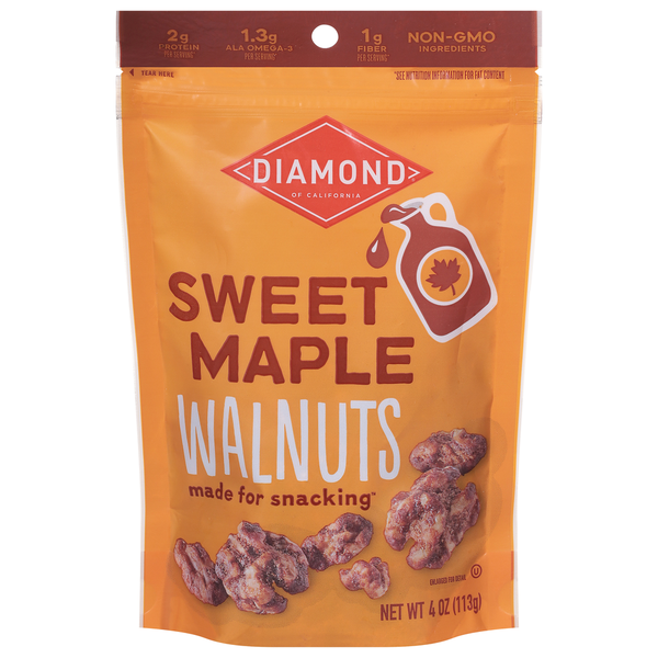 Nuts, Seeds & Dried Fruit Diamond Walnuts, Sweet Maple hero