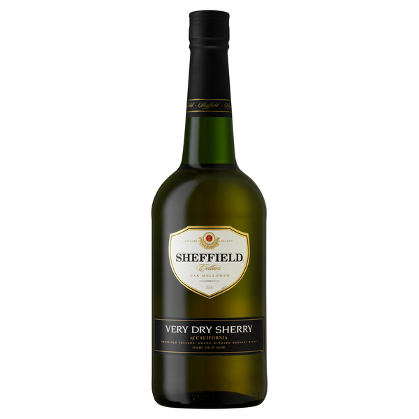 Sherry Sheffield Cellars Very Dry Sherry Dessert Wine hero