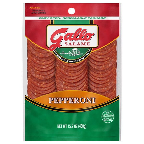 Hot Dogs, Bacon & Sausage Gallo Salame Pepperoni hero