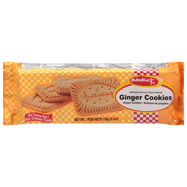 Cookies & Cakes Butterkist Cookies, Ginger hero