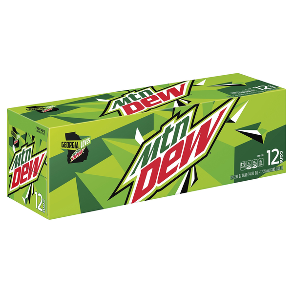 Soft Drinks Mountain Dew Soda - Pack hero