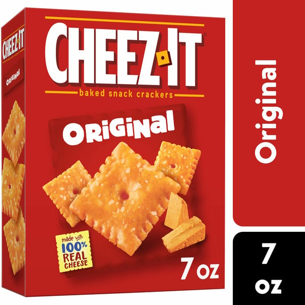 Pantry Cheez-It Cheese Crackers, Baked Snack Crackers, Lunch Snacks, Original hero