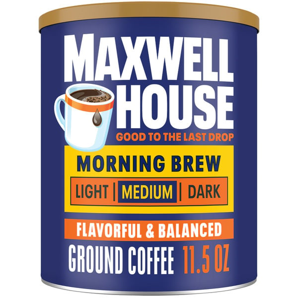 Coffee Maxwell House Morning Boost Ground Coffee hero