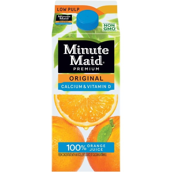 Price Chopper Minute Maid Orange Juice W/ Calcium, Fruit Juice Drink ...