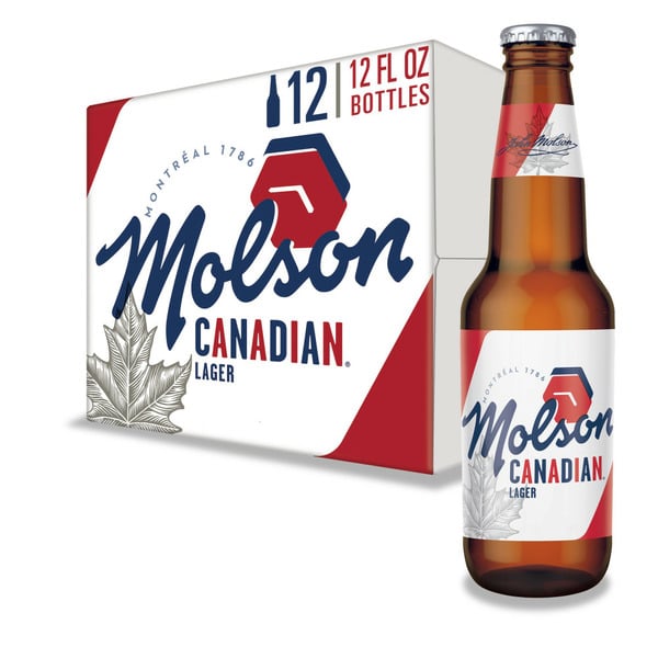 Beers & Coolers Molson Canadian Lager Beer hero