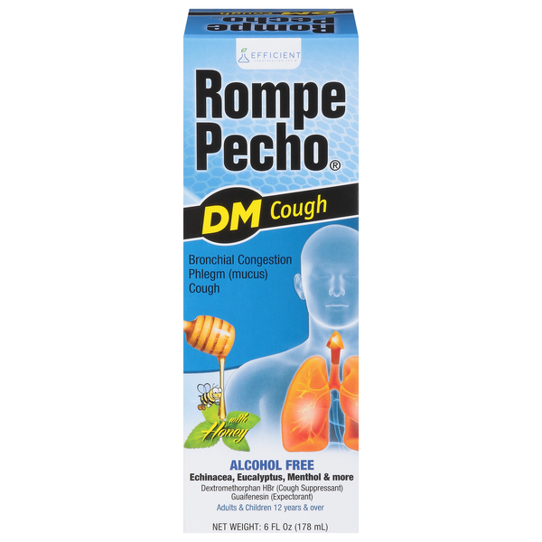 Cold, Flu & Allergy Rompe Pecho Cough DM, Honey hero