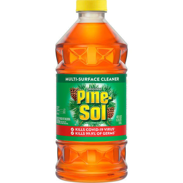 Cleaning Products Pine-Sol All Purpose Multi-Surface Cleaner, Original Pine (Package May Vary) hero